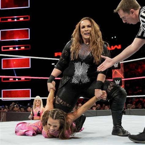 wwe nia jax nude|Mickie James vs. Nia Jax: photos 